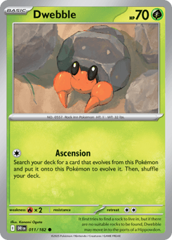 Dwebble, 11/182, Standard