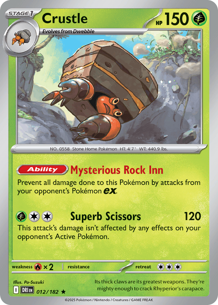 Crustle, 12/182, Standard