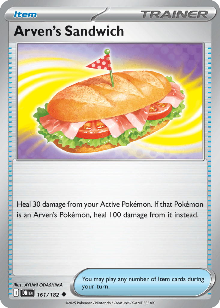 Arven's Sandwich, 161/182, Standard