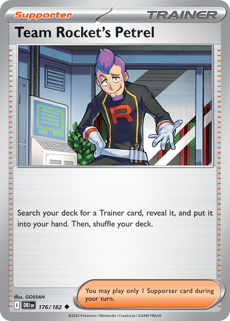Team Rocket's Petrel, 176/182, Standard