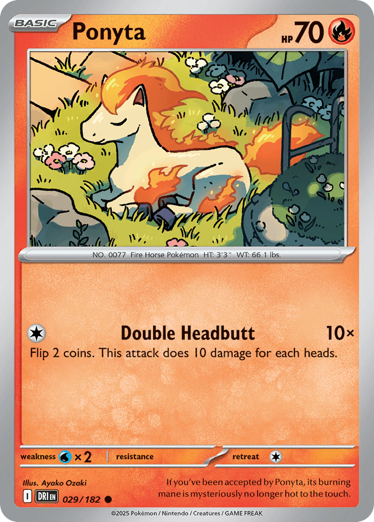 Ponyta, 29/182, Standard