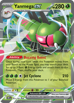 Yanmega ex, 3/182, Standard