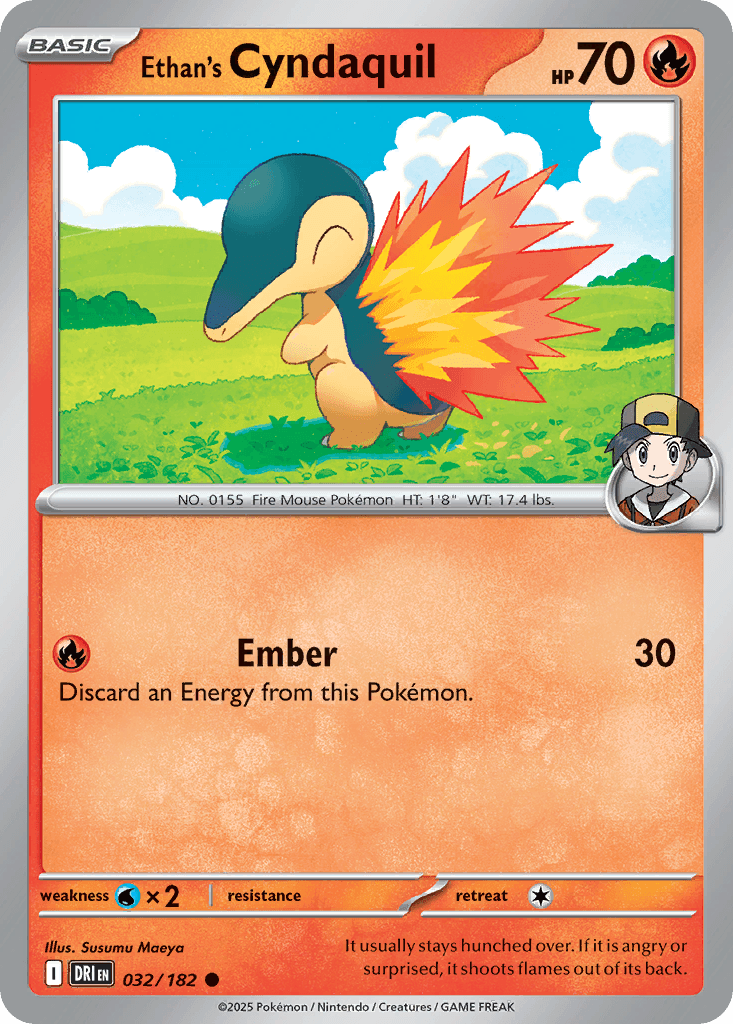 Ethan's Cyndaquil, 32/182, Standard