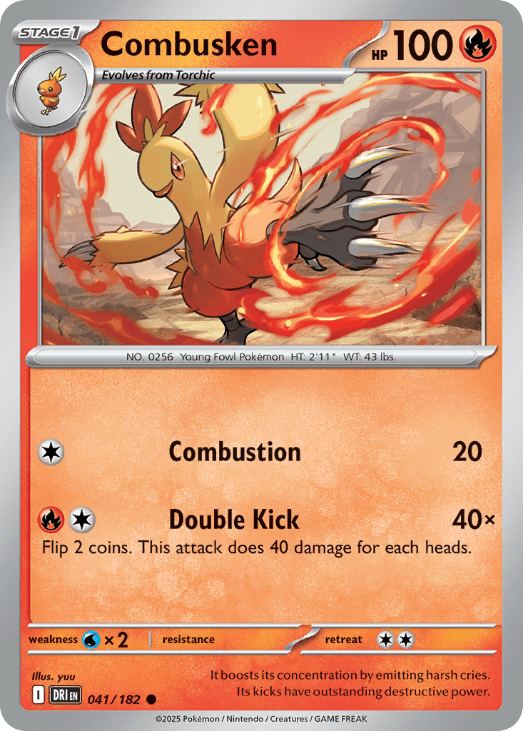 Combusken, 41/182, Standard