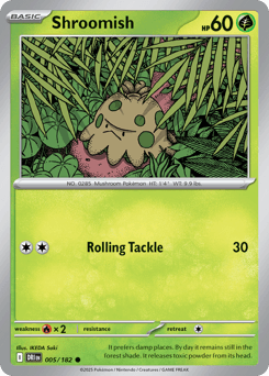 Shroomish, 5/182, Standard