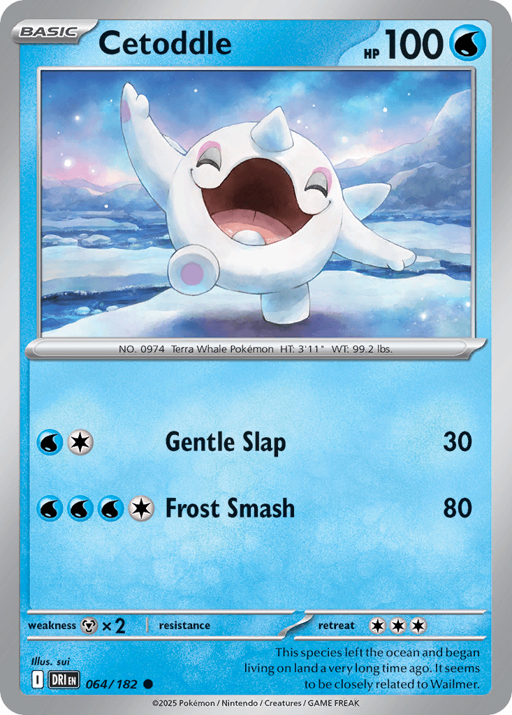 Cetoddle, 64/182, Standard
