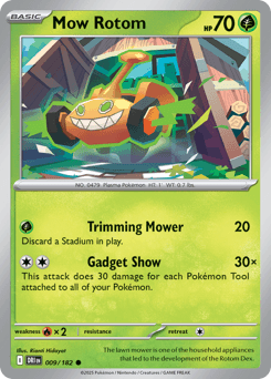 Mow Rotom, 9/182, Standard