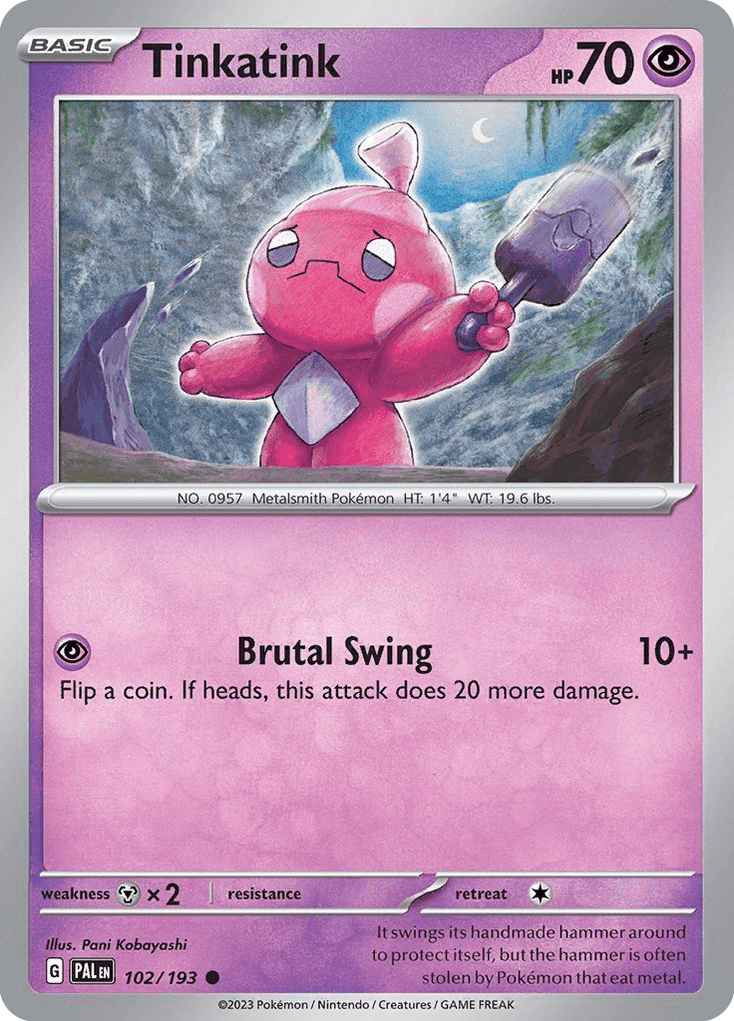 Tinkatink, 102/193, Standard