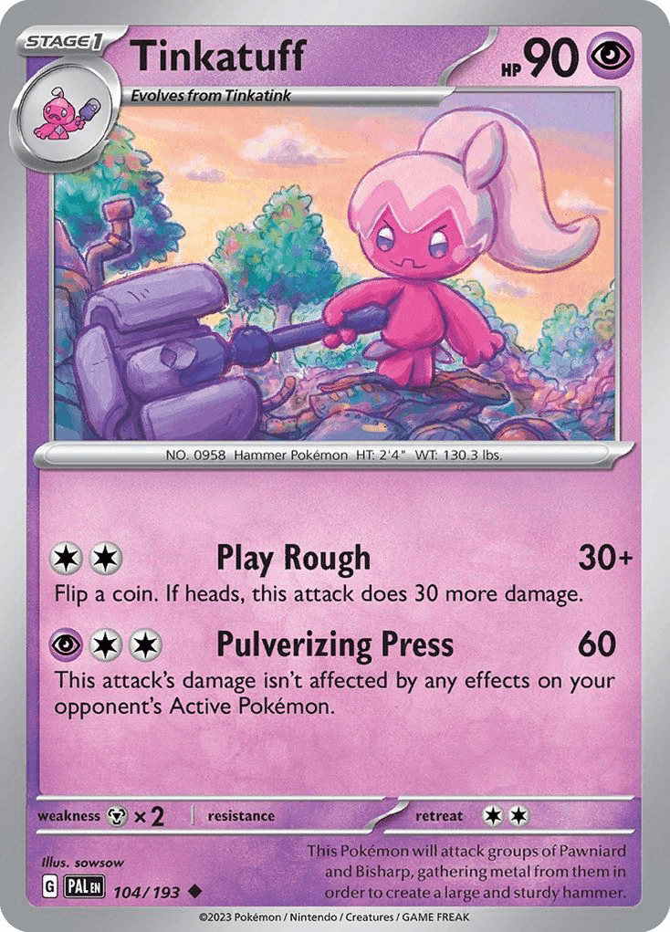 Tinkatuff, 104/193, Standard