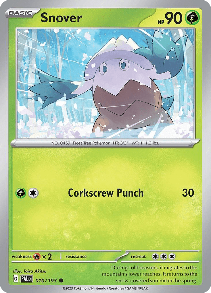 Snover, 10/193, Standard