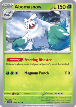 Abomasnow, 11/193, Standard