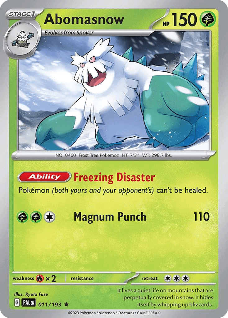 Abomasnow, 11/193, Standard