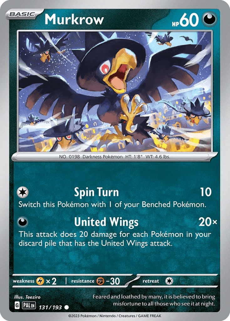 Murkrow, 131/193, Standard