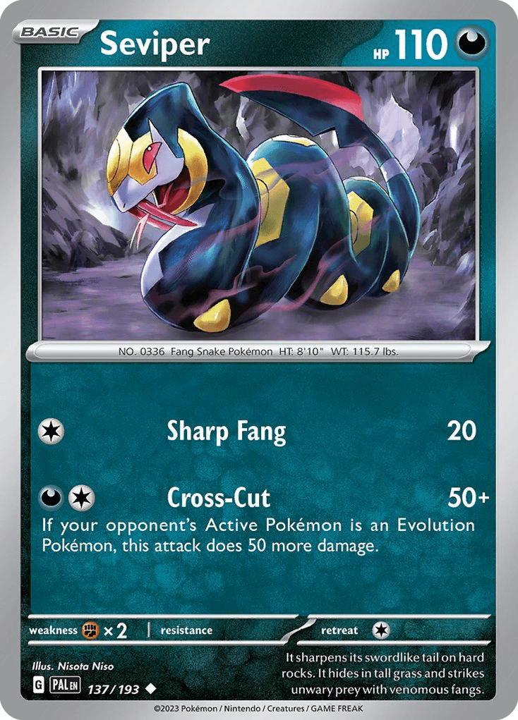 Seviper, 137/193, Standard