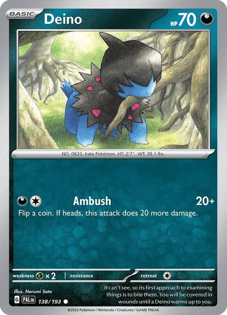 Deino, 138/193, Standard