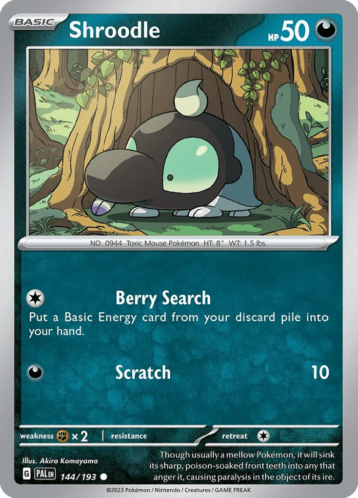Shroodle, 144/193, Standard