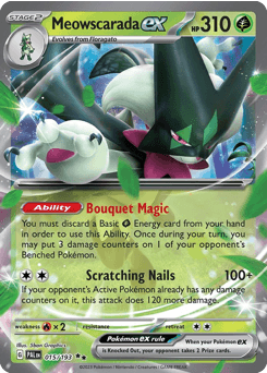 Meowscarada ex, 15/193, Standard