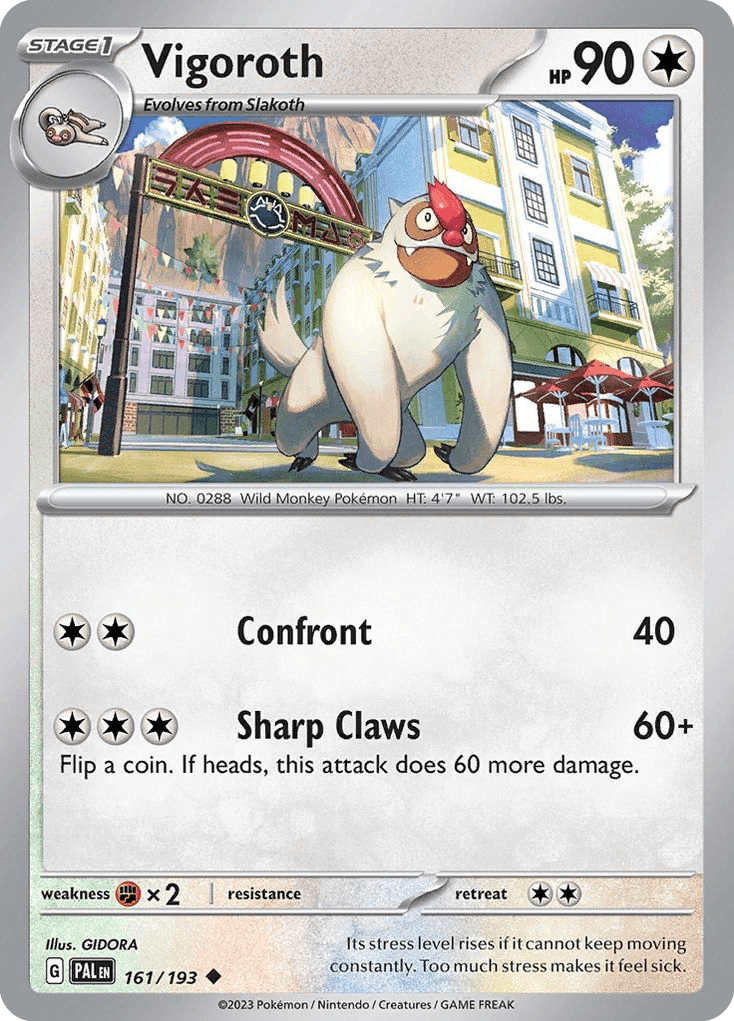 Vigoroth, 161/193, Standard
