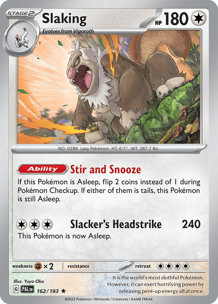 Slaking, 162/193, Standard
