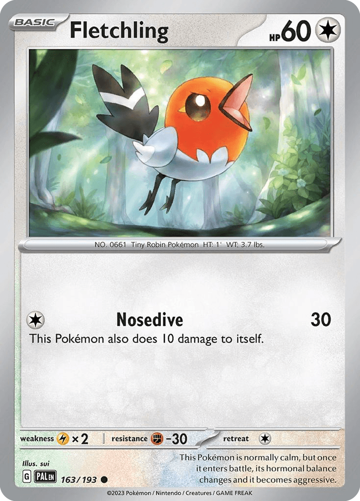 Fletchling, 163/193, Standard