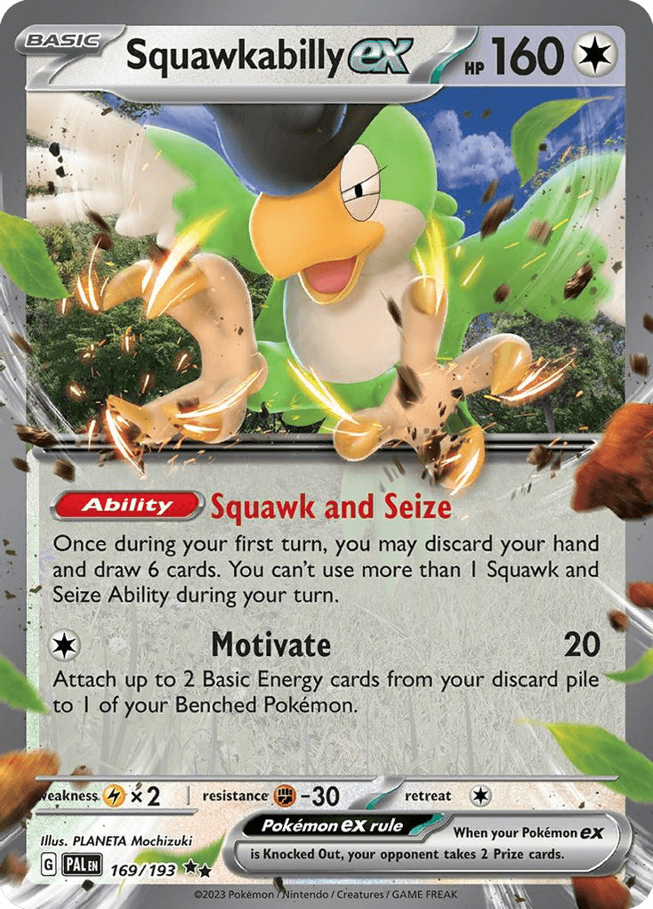 Squawkabilly ex, 169/193, Standard