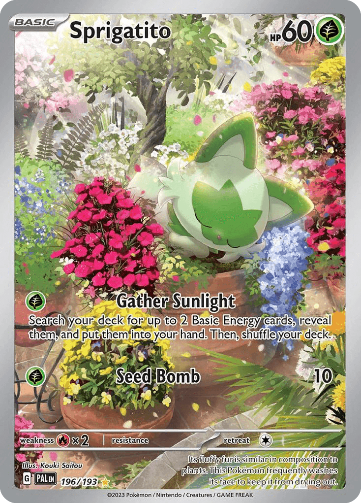 Sprigatito, 196/193, Standard