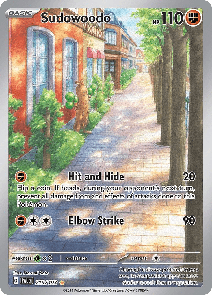 Sudowoodo, 219/193, Standard