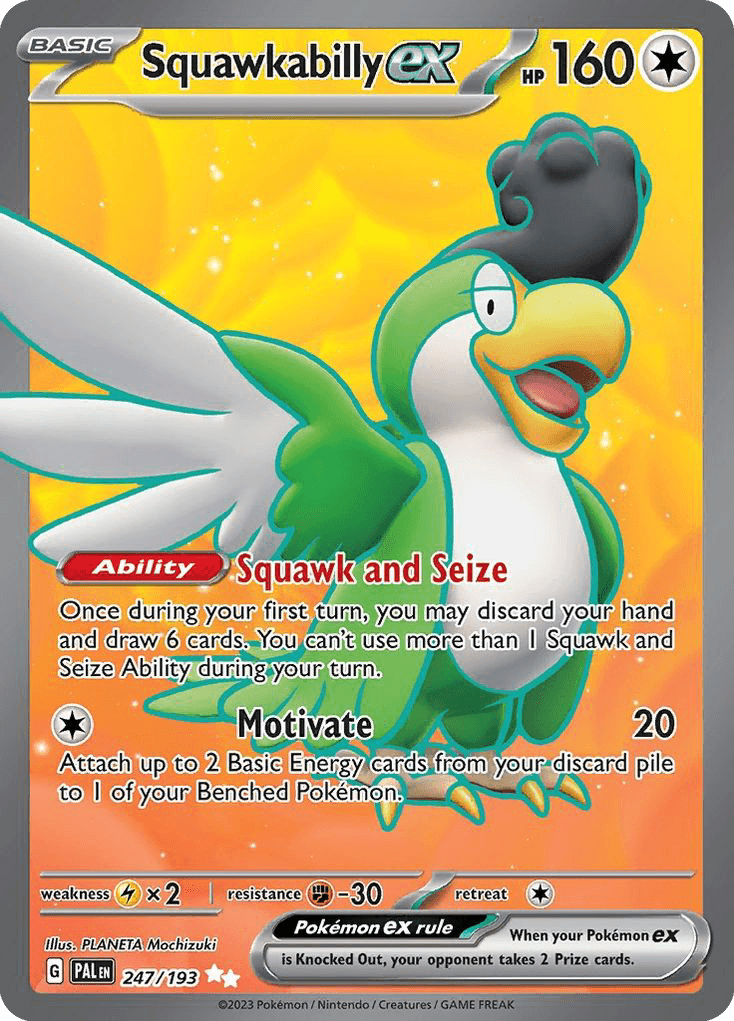 Squawkabilly ex, 247/193, Standard