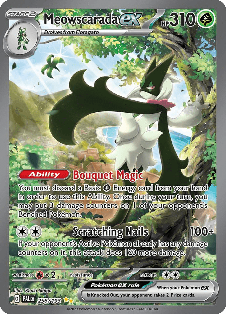 Meowscarada ex, 256/193, Standard