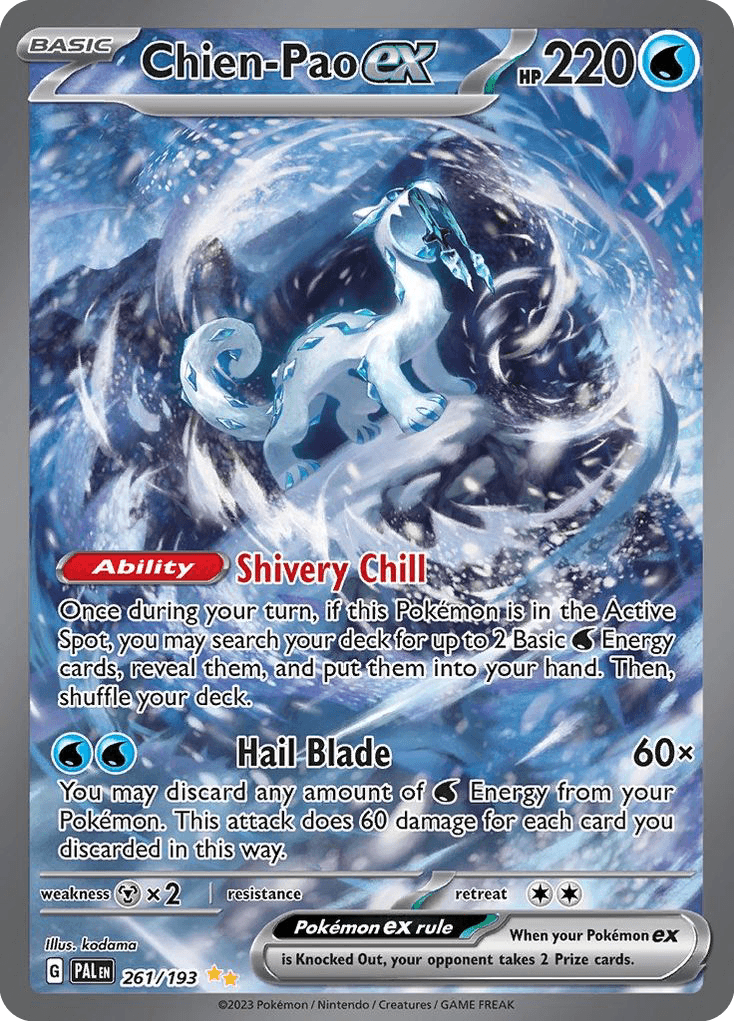 Chien-Pao ex, 261/193, Standard