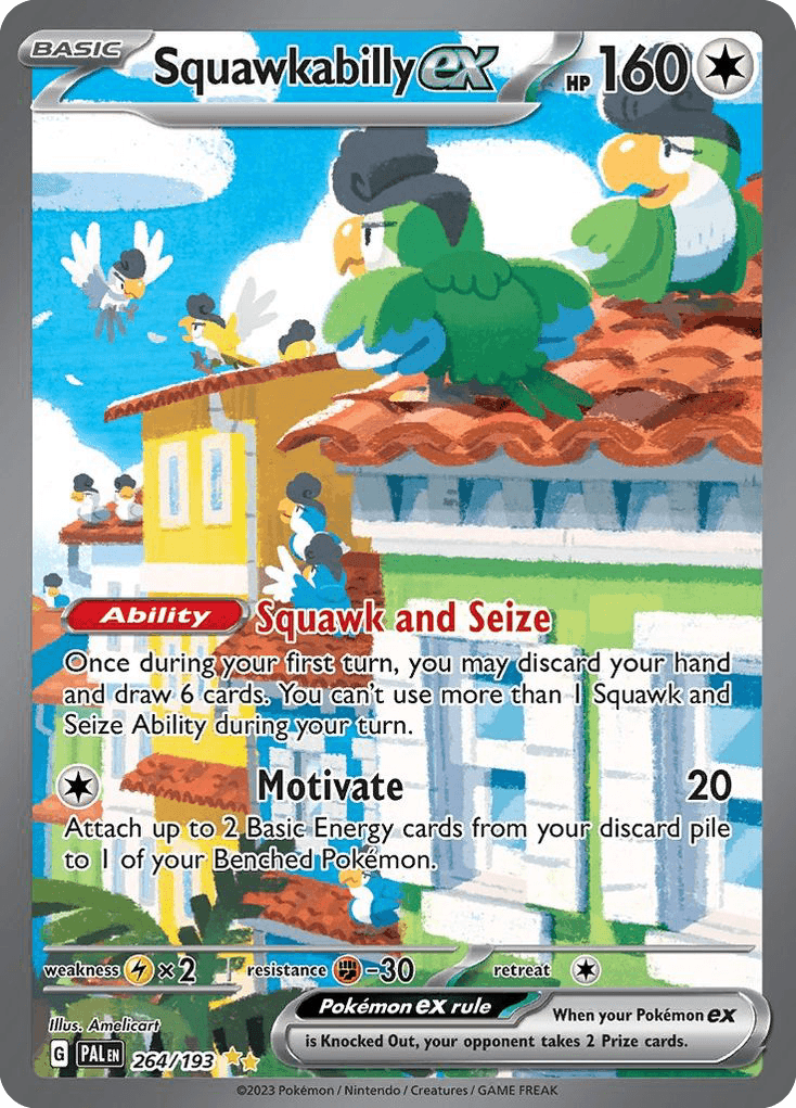 Squawkabilly ex, 264/193, Standard