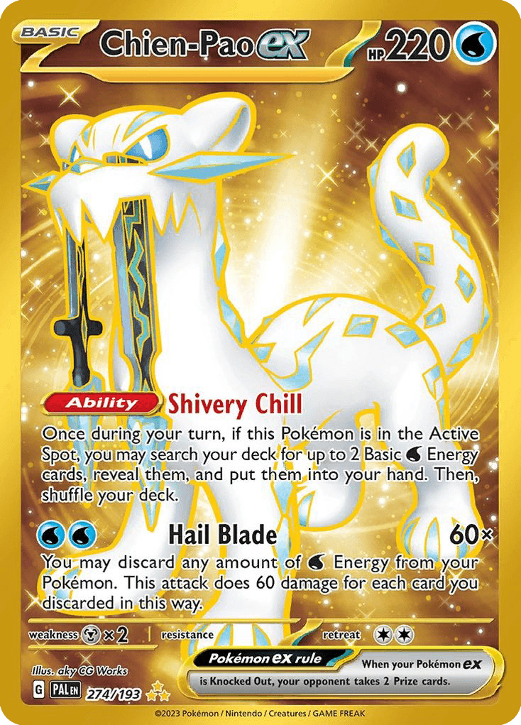 Chien-Pao ex, 274/193, Standard