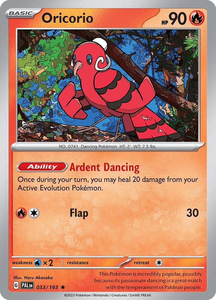 Oricorio, 33/193, Standard