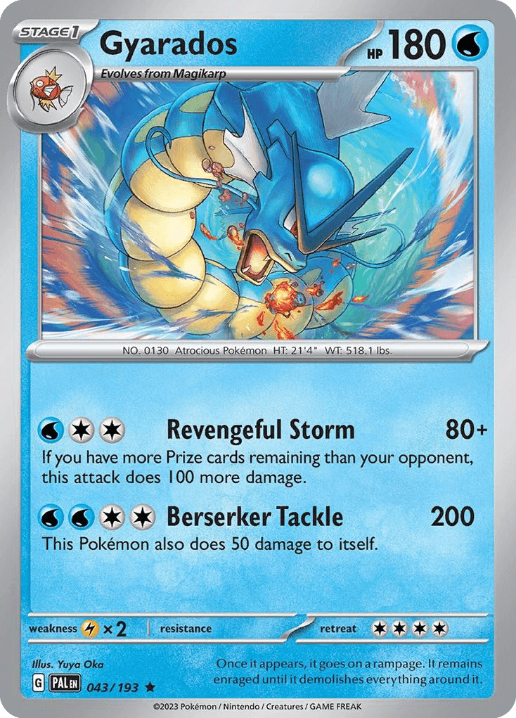 Gyarados, 43/193, Standard