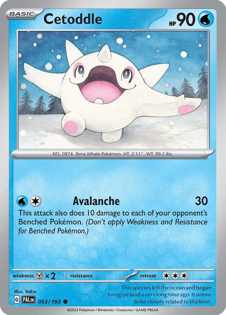 Cetoddle, 53/193, Standard