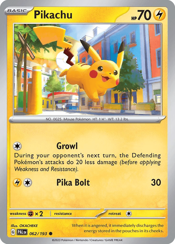 Pikachu, 62/193, Standard
