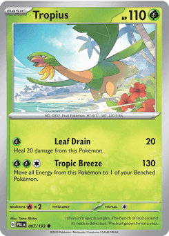 Tropius, 7/193, Standard
