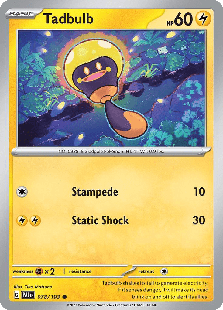 Tadbulb, 78/193, Standard
