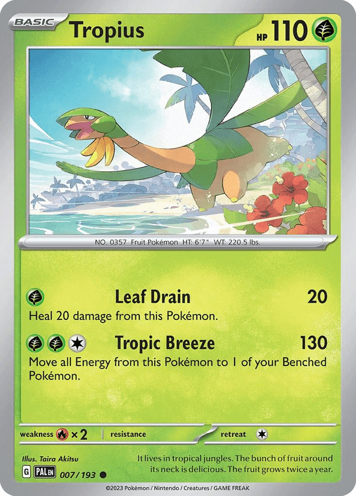 Tropius, 7/193, Standard