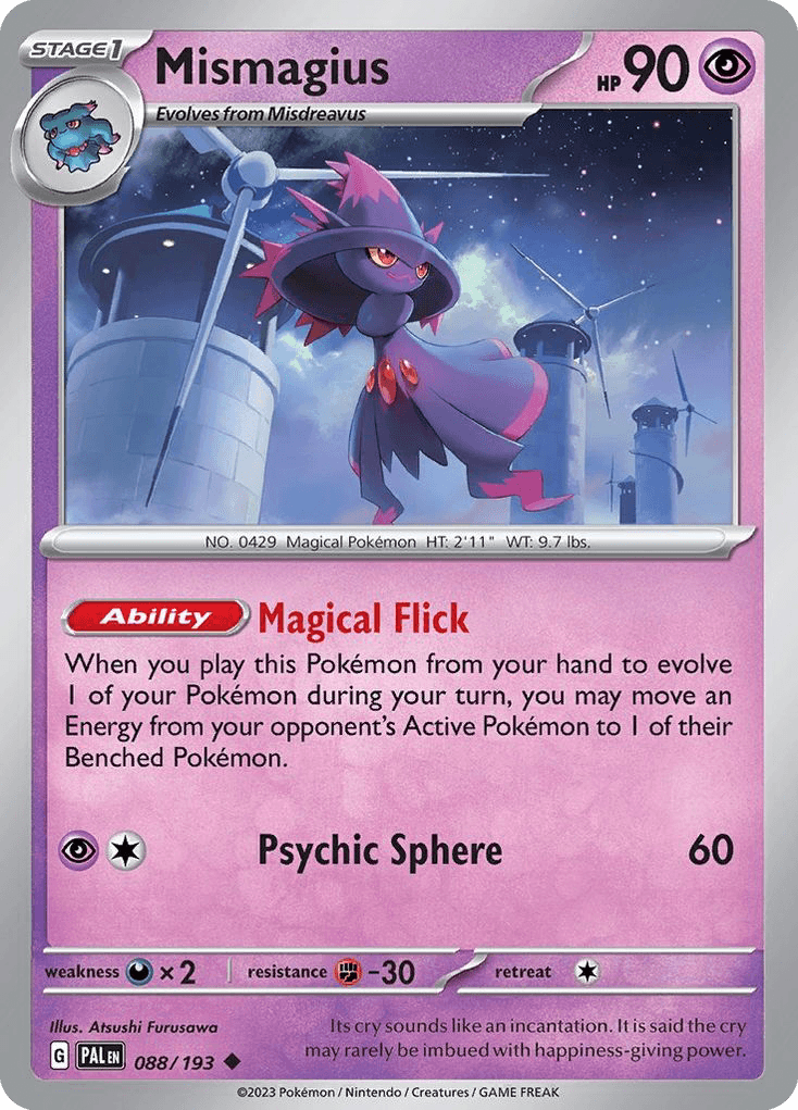 Mismagius, 88/193, Standard
