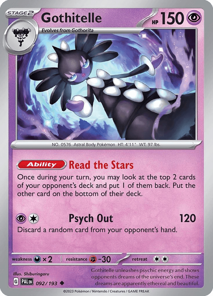 Gothitelle, 92/193, Standard