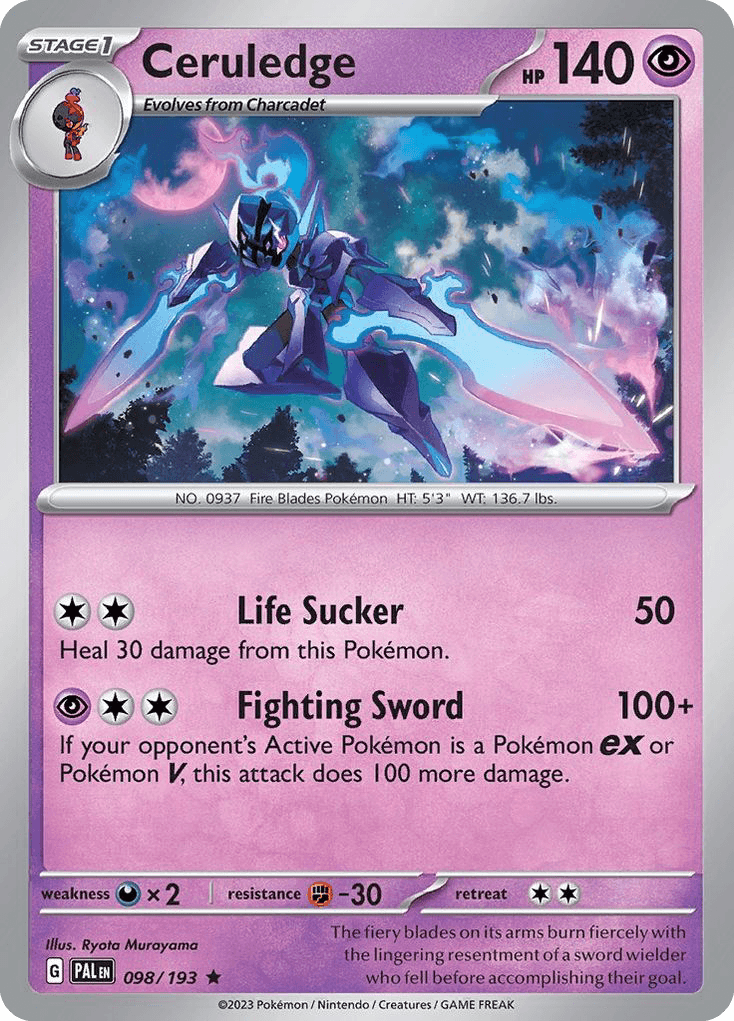Ceruledge, 98/193, Standard