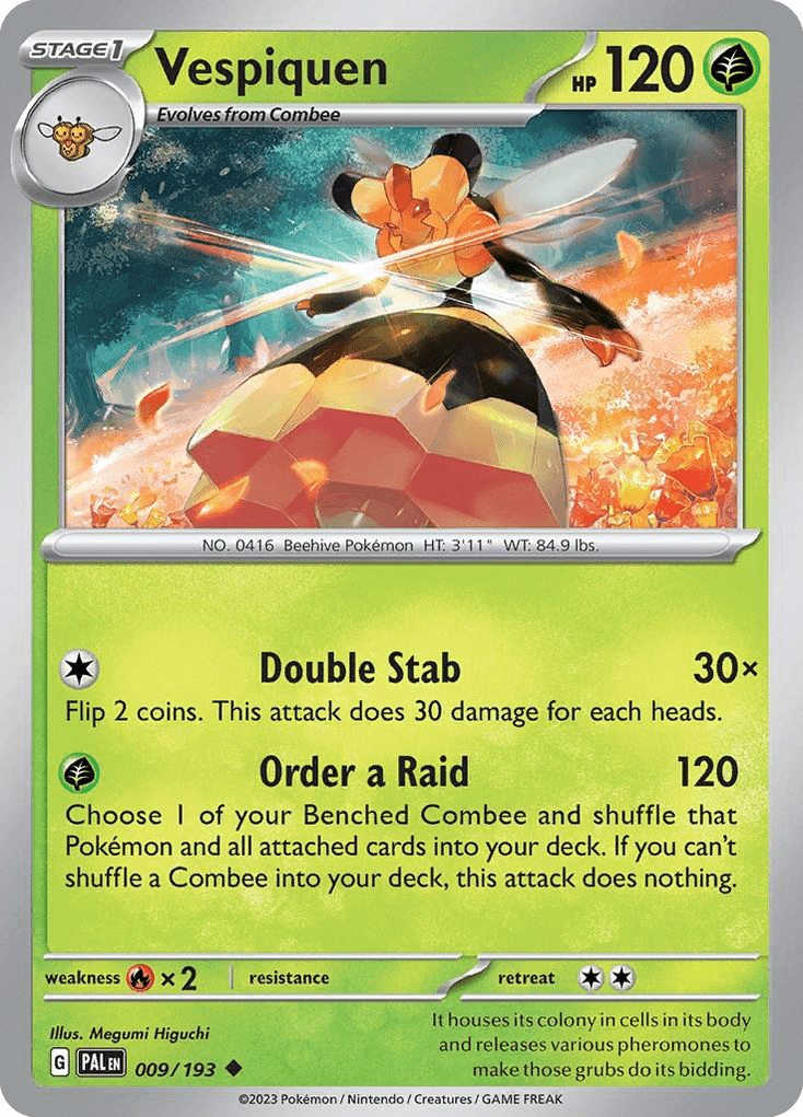 Vespiquen, 9/193, Standard