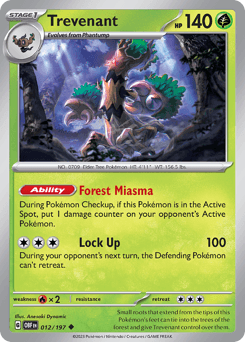 Trevenant, 12/197, Standard