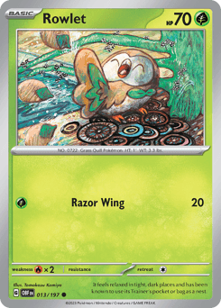 Rowlet, 13/197, Standard