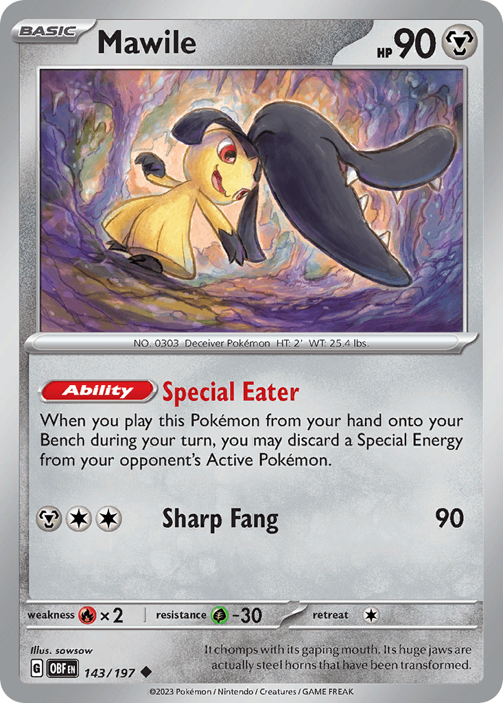 Mawile, 143/197, Standard