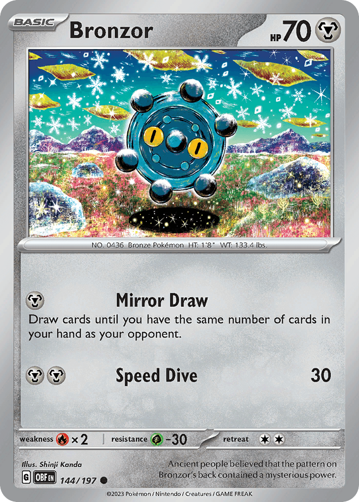 Bronzor, 144/197, Standard