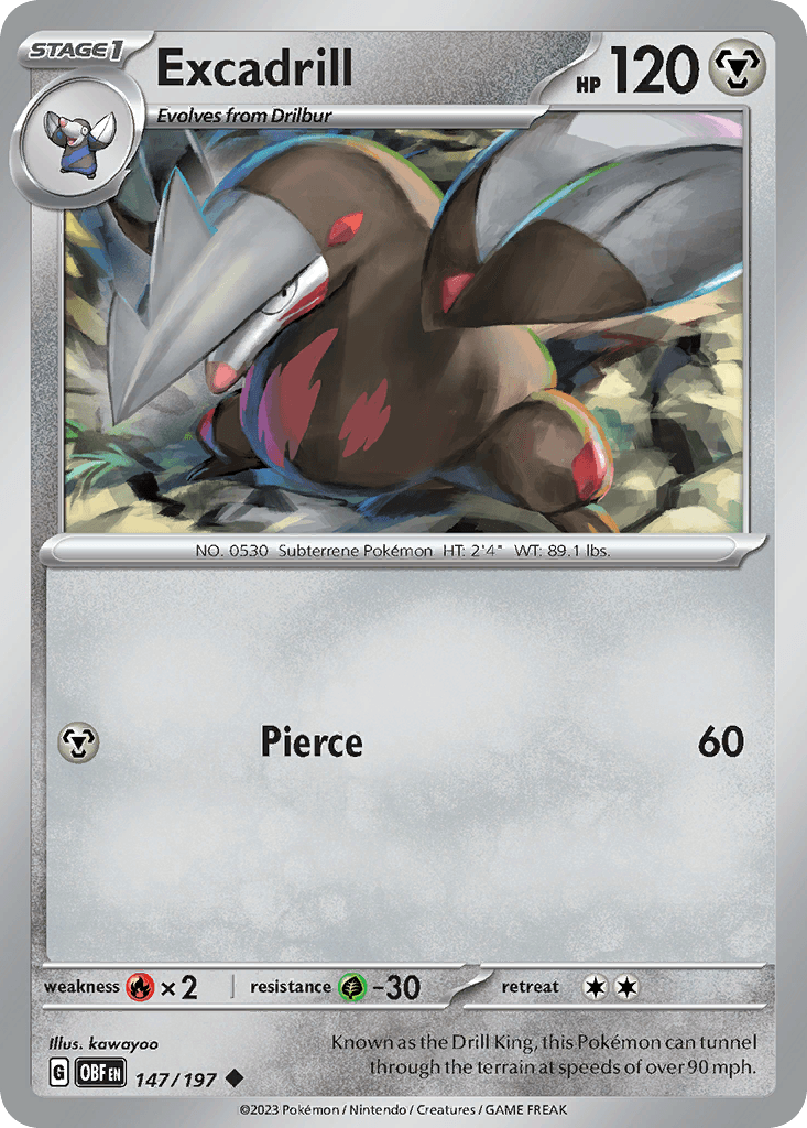 Excadrill, 147/197, Standard