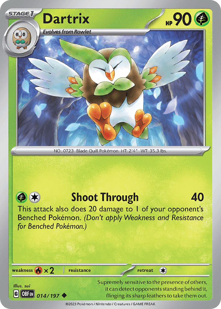 Dartrix, 14/197, Standard