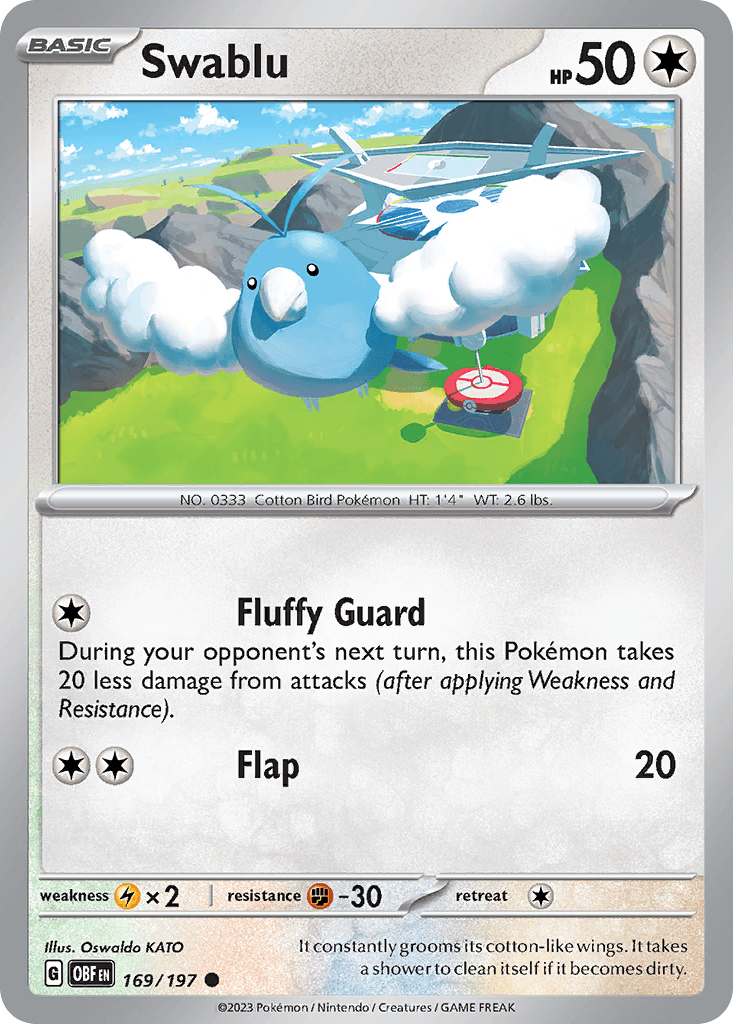 Swablu, 169/197, Standard